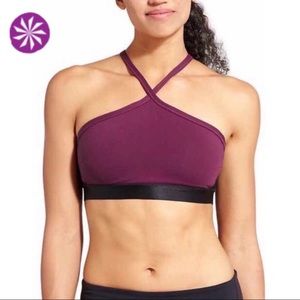 Athleta Inversion "California Plum" Sports Bra